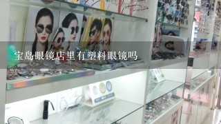 宝岛眼镜店里有塑料眼镜吗